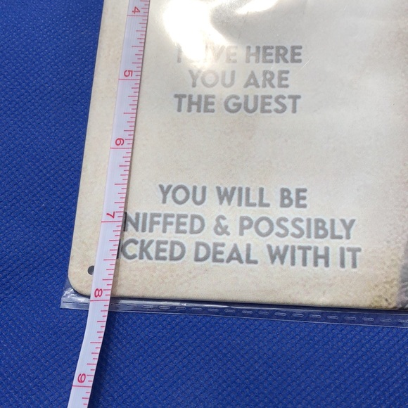 Cat-Themed Decorative Sign, NWT - Picture 8 of 8